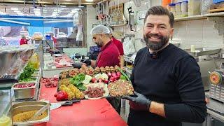 لحمة نية لبنانية وكبة نية جنوبية وصفيحة بعلبكية على الأصول Lebanese kibbeh