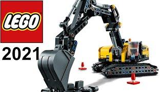 2021 Lego Technic Heavy-Duty Excavator 42121 revealed