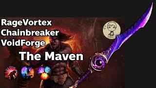 PoE3.15 |Ragevortex Chainbreaker Voidforge |The Maven