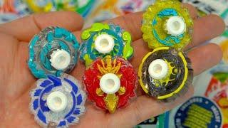 TINY HASBRO BEYBLADES! | Beyblade Burst MICROS Series 2 Mystery Booster Pack Unboxing & Test Battles