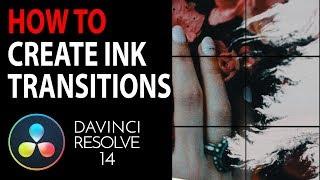 HOW TO: Ink Drop Transition Effect | FREE STOCK FOOTAGE DOWNLOAD | Davinci Resolve 14