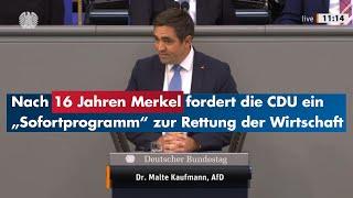 Nach 16 Jahren #Merkel fordert die #CDU nun ein „Sofortprogramm“ zur Rettung der Wirtschaft.