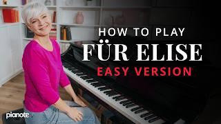 How To Play Für Elise (Easy Piano Tutorial)