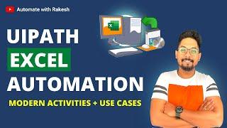 UiPath Excel Automation using Modern Activities