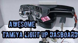 RC TRUCKS - MERCEDES ACTROS LIGHT UP DASHBOARD & LOGO