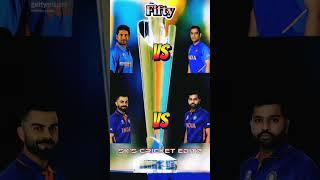 Sachin vs Dhoni vs Kohli vs Rohit ODI Comparison  #shorts #cricket #ipl #ipl2025  ‎@ABRAT_1718