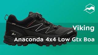 Кроссовки Viking Anaconda 4x4 Low Gtx Boa. Обзор