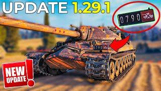 NEW Stat Tracker, Gun Sleeves, Tanks | World of Tanks Update 1.29.1 Patch Review
