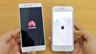 Huawei P9 Lite vs iPhone 6 - Speed Test! (4K)