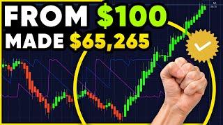 100% Accuracy! TURN $100  $65k use Pocket Option Trading Strategy