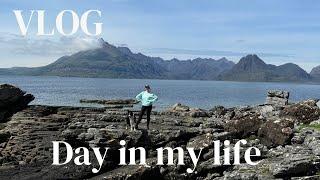 Day in my life living on a Scottish island: Gardening and trip to Elgol