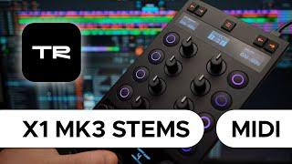 STEMS on X1 MK3 | How to MIDI-map to use Traktor STEMS?