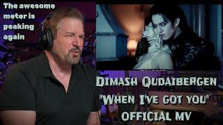 Renaissance Man Reaction to Dimash Qudaibergen - "When I've got you" OFFICIAL MV. Incredible!