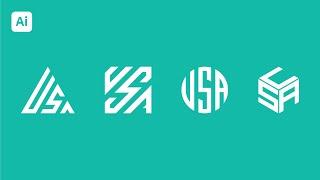 Design a Monogram Logo in Illustrator