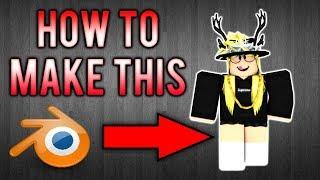 HOW TO RENDER YOUR ROBLOX CHARACTER IN BLENDER! | GFX Tutorial #1