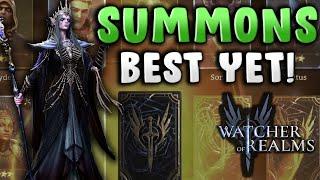 MY BEST SUMMONS YET!?  Vierna?!  Silas?!  Watcher of Realms
