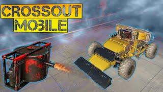 Crossout mobile: Очаги лучшее синее оружие? / Кроссаут мобайл в ожидании релиза в России!