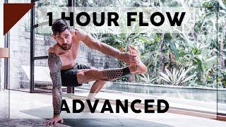 1-Hour Advanced Vinyasa Yoga | Breathe and Flow Yoga