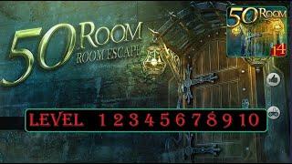 Can You Escape The 100 Room 14 walkthrough level 1 2 3 4 5 6 7 8 9 10.