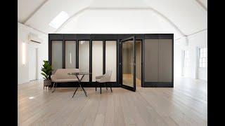 Verandas Explained, the latest modular and customizable meeting room system from Spacestor