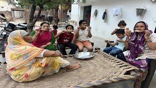 गॉव वाली कुल्फी खाकर मजा आ गया सबका | UP Vlogger Babli