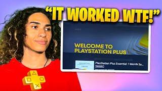 How to Get FREE PS PLUS  (PS4/PS5) Method Works Forever