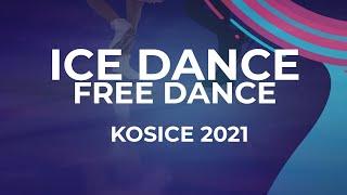 Ekaterina Rybakova / Ivan Makhnonosov RUS | ICE DANCE FREE DANCE | Kosice Week 3 – 2021 #JGPFigure