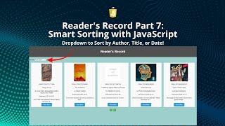 Sort Books by Author, Title, and Date | Reader's Record Part 7