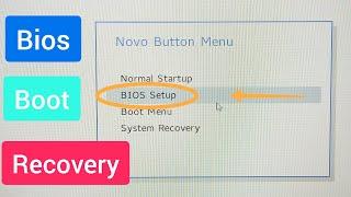 Как войти в BIOS , BOOT MENU , RECOVERY на наутбуке LENOVO Legion 5