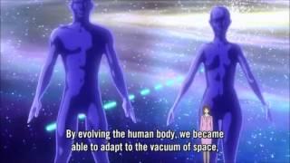 Gargantia episode 8 scene: Earth's past revealed (SPOILER)