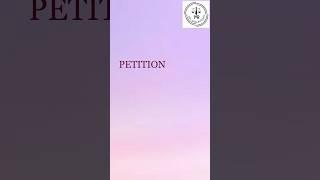 Meaning of the term Petition | Adv Melisa Rodrigues