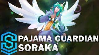 Pajama Guardian Soraka Skin Spotlight - League of Legends