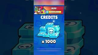 JUJU NEW BRAWLER 1900 CREDITS!! #brawlstars