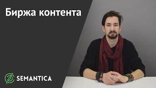 Биржа контента: что это такое и зачем она нужна | SEMANTICA