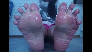 oil asmr FEET cream, oil bb pes, Tag dos pés / Resistência dos pés #feet #foot #sole / Latina soles