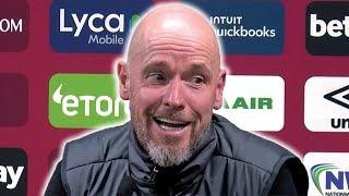 'Luck is NOT ON MY SIDE!' | Erik Ten Hag's FINAL post-match press conference | West Ham 2-1 Man Utd