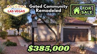 Affordable Las Vegas Townhome for Sale | Sunrise Villas | Under 400k | Remodeled Townhouse