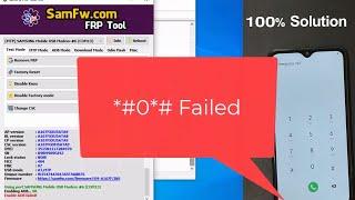 Samsung Mobiles FRP Unlock - If fail Star Hash ZERO Srat Hash (*#0*# Not Working)