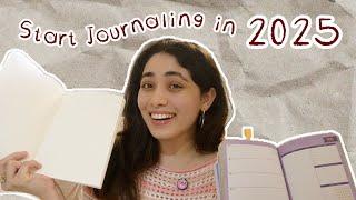 Learn to Start Journaling BEFORE 2025 STARTS!