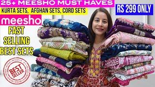 Meesho Must Have Kurti/Kurta Set/Afghan Kurta Set/Cord Set/Anarkali Kurti Haul Starting 299 #meesho