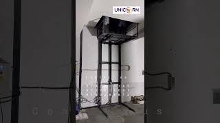 Goods lift | 1000 Kg lifting Machine Ahmedabad #shortsvideo #lift #palletizer