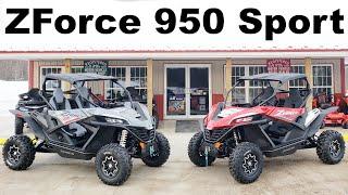 WALK AROUND : 2022 CFMoto ZForce 950 Sport UTV review, ECO mode VS Sport mode explained!