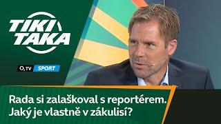 TIKI-TAKA: Rada si zalaškoval s reportérem. Jaký je vlastně v zákulisí?