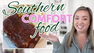 Southern Comfort at Its Best: Crockpot Ribs & Homemade Sides You Can't Miss! Must try Dinner