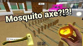 Roblox Lumber Tycoon 2 | Mosquito Axe in the new Amber Axe box? | Lets open 50 axes