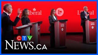 Who won the Liberal leadership French-language debate?