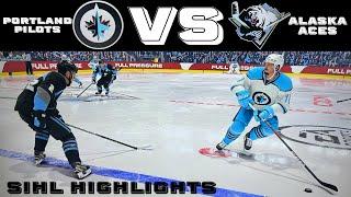 Portland Pilots vs Alaska Aces | SIHL Highlights 8/10/2024