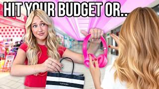 IF YOU go OVER BUDGET you have to GIVE AWAY YOUR HAUL! ️ 