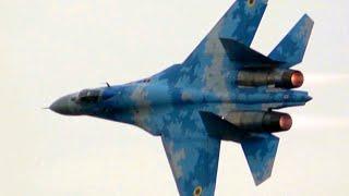 4Kᵁᴴᴰ Ukrainian Air Force Sukhoi Su-27P1M Flanker flown by Colonel Oleksandr Oksanchenko (1968-2022)