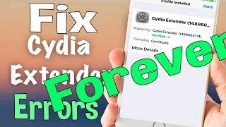 How To Fix Cydia Extender Errors Forever: No More issues